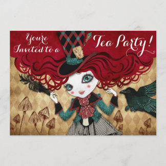 Invitations de coutume de thé