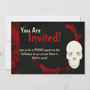 Invitations de crâne bloquées