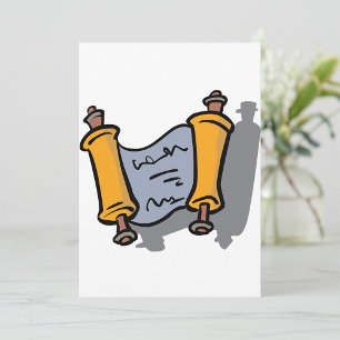 Invitations de défilement Hanoukka