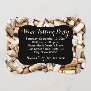 Invitations de dégustation de vin