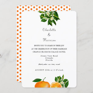 Invitations de destination Mariage Floride