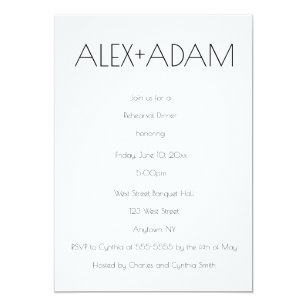 Invitations Faire Part Cartes Nom Adam Zazzle Fr