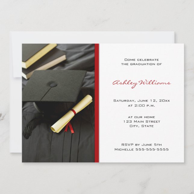 Invitations de diplômes (Devant)