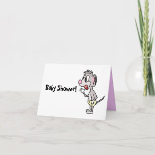 Invitations de douche pour bébé