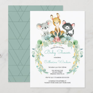 Invitations de douche pour bébé   Bébés de la Jung