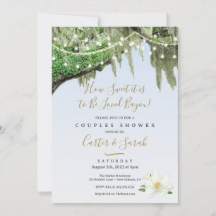 Invitations de douche pour couples, Wedding shower