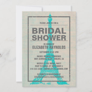 Invitations de douches nuptiales à Paris