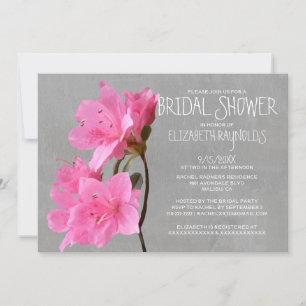 Invitations de douches nuptiales Azalea