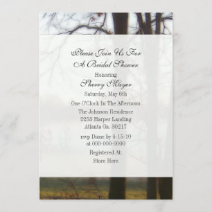Invitations de douches nuptiales de l'arbre d'hive