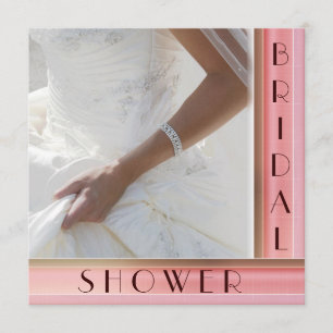 Invitations de douches nuptiales en texte personna