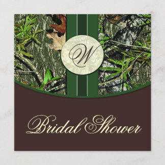 Invitations de douches nuptiales Mariages de Camo