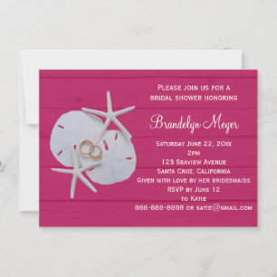 Invitations de douches nuptiales pour poisson de m