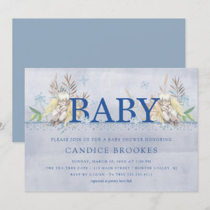 Invitations de douches pour bébés  Bébé d'ange