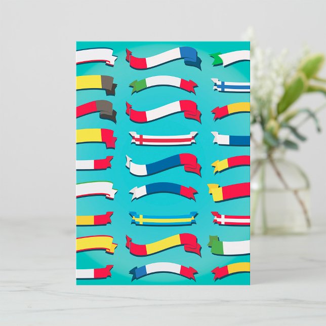 Invitations de drapeaux (Créateur téléchargé)