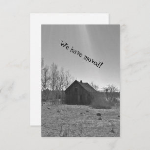 Invitations de faire-part de chauffage domestique