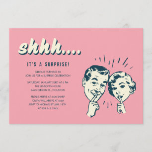 Invitations de fête