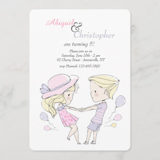 Invitations de fête d'anniversaire