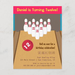 Invitations de fête d'anniversaire de jeu de
