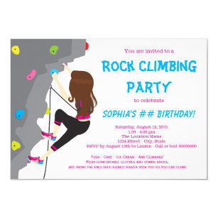 Invitations Faire Part Escalade Zazzle Fr Invitations Faire Part Escalade Zazzle Fr