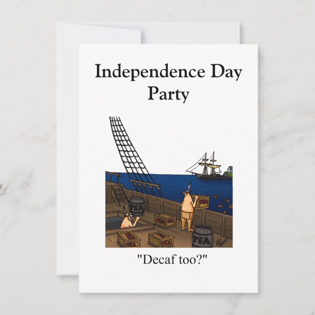 Invitations de fête de l'Humour (Devant)