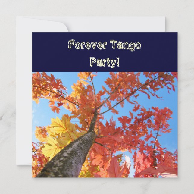 Invitations de fête de musique de danse pour toujo (Devant)