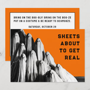 Invitations de fête d'Halloween