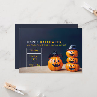 Invitations de fête d'Halloween