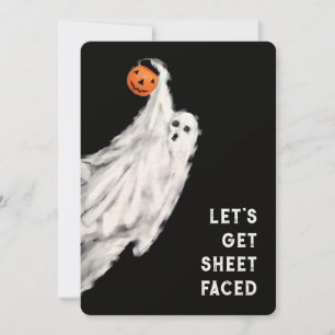 Invitations de fête d'Halloween pour adultes