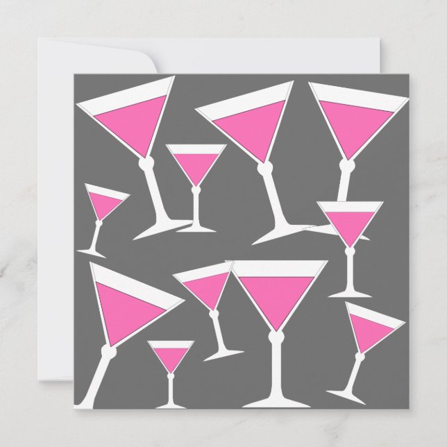 Invitations de fête du 40e anniversaire (Devant)