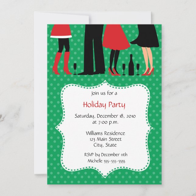 Invitations de fêtes (Devant)