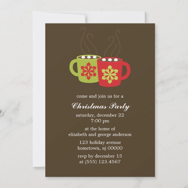 Invitations de Fêtes de Choca (Devant)