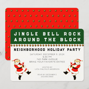 Invitations de fêtes de quartier