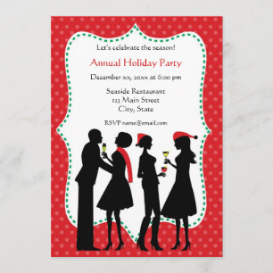 Invitations de fêtes de vacances