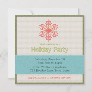 Invitations de Fêtes Modernes