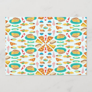 Invitations de fin gourmet