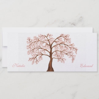 Invitations de fleurs de cerisier de Sakura de
