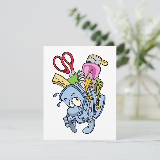 Invitations de fournitures scolaires (Créateur téléchargé)