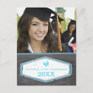 Invitations de graduation du tableau de bord