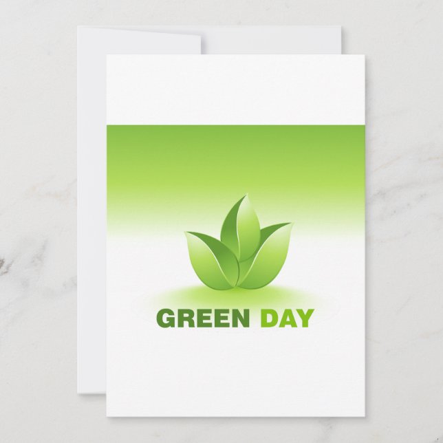Invitations de Green Day (Devant)