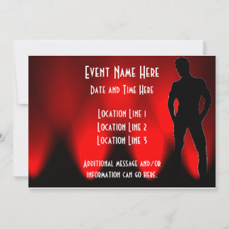 Invitations de Hot Guy Party II