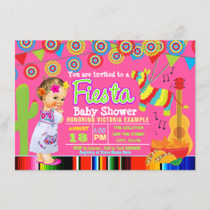 Invitations de jeunes filles mexicaines à la Fiest