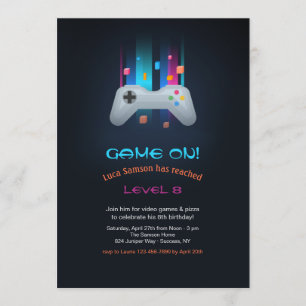 Invitations de jeux vidéo