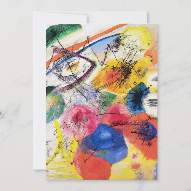 Invitations de Kandinsky Black Lines (Devant)