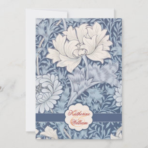 Invitations de la fête de fifiançailles de fleurs 