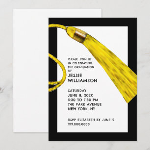 Invitations de la fête de la graduation créative