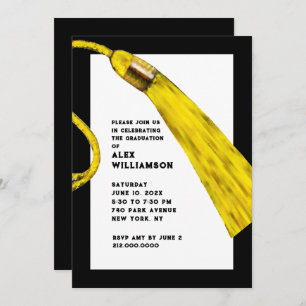 Invitations de la fête de la graduation créative
