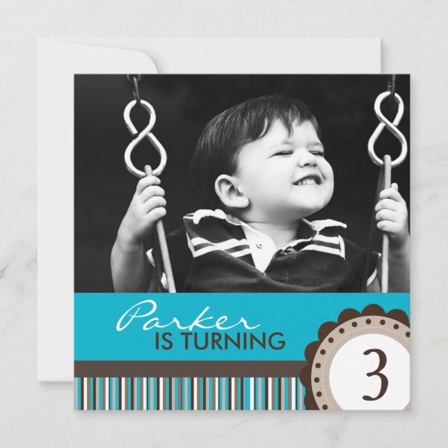 Invitations de la fête des enfants (Devant)