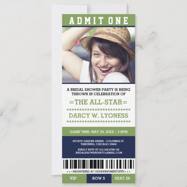 Invitations de la Fête des mariées des billets de  (Devant)