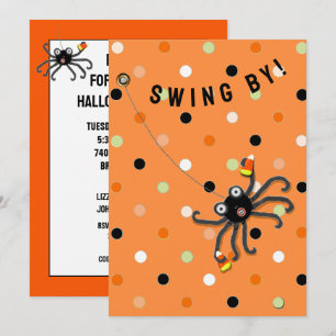 Invitations de la fête d'Halloween