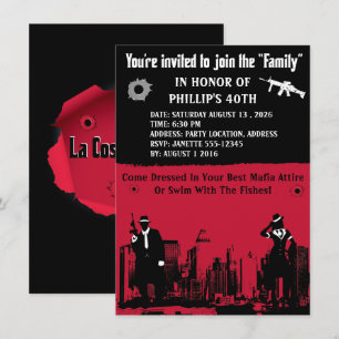 Invitations de la fête du homard